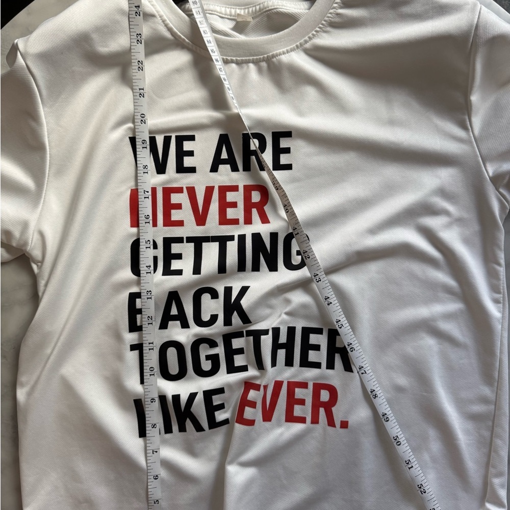Taylor Swift We Are Never Getting Backk Together Small adult shirt - Picture 8 of 8